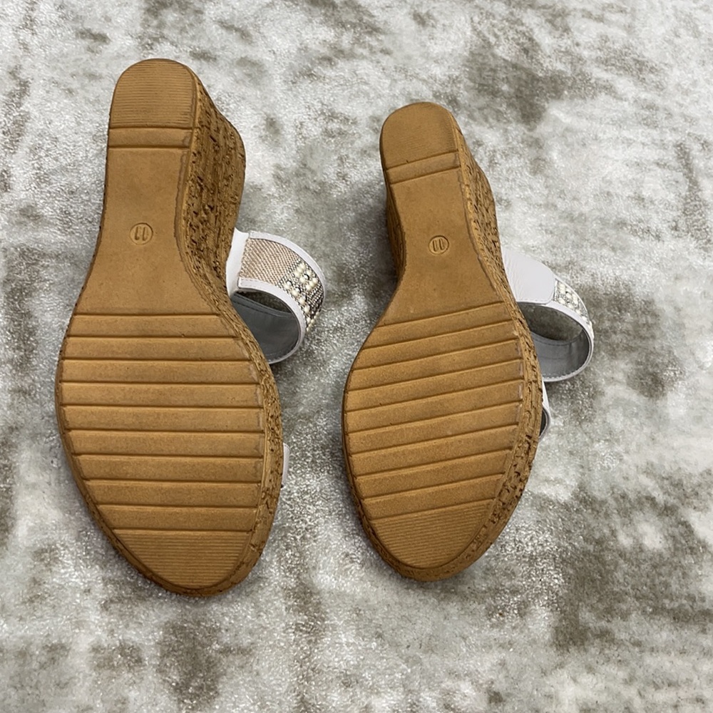 Onex white platform sandal. - Picture 2 of 4